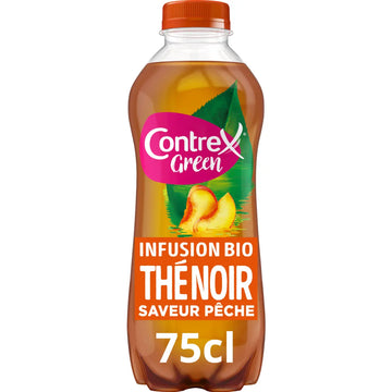 Contrex Green Infusion Peach Black Tea 75cl