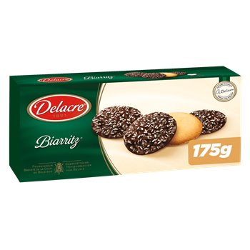 Delacre Biarritz Coconut Chocolate Biscuits  175g