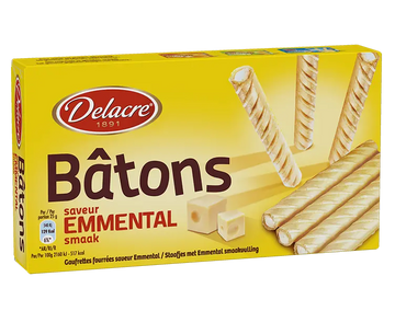 Delacre Emmental Sticks 75g