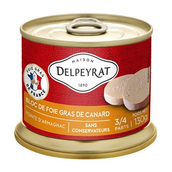 Delpeyrat Foie Gras Block 130g