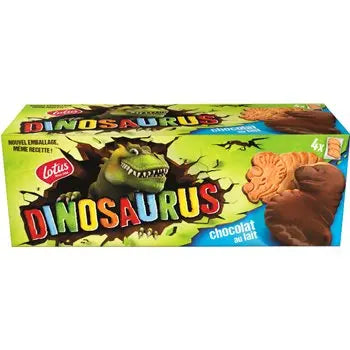 Dinosaurus Biscuits Chocolat au Lait 225g