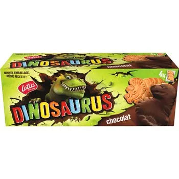 Dinosaurus Biscuits Dark Chocolate 225g