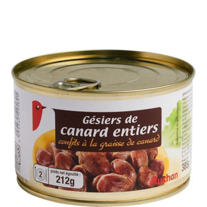 Duck Confits Gesiers 212g