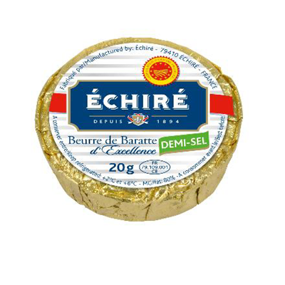 Echire Semi Salted PDO 80% 20x20 g Portions