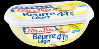Elle et Vire Light 41% Butter dish 250 g