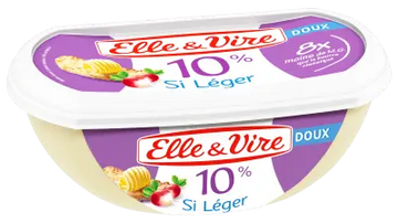 Elle et Vire Si Leger Butter dish 10% 250 g