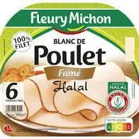 Fleury Michon Halal Smoked Chicken Breast (x6) 180g