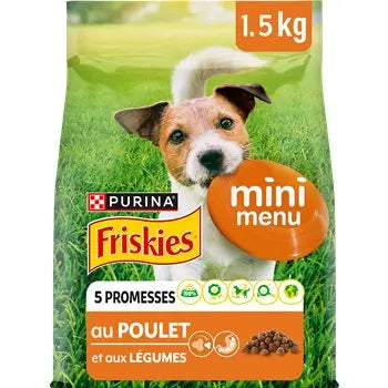 Friskies Chicken & Vegetable Small Dog Food 1.5kg