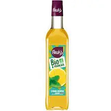 Fruiss Organic Lemon Mint Syrup 70 cl