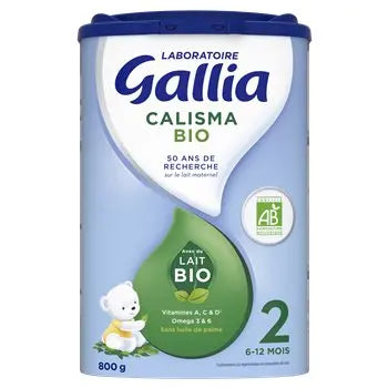 Gallia Calisma Organic 2nd Age Milk 800g