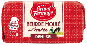Grand Fermage Moulded Butter from Vendée Demi Sel 500 g