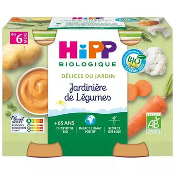 Hipp Organic Vegetable Medley Puree 2x190g