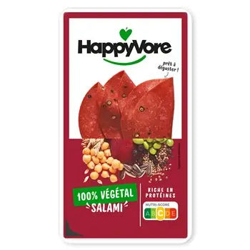 Happyvore Vegetable Pepper Salami 105g