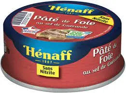 Henaff Liver paste with Guerande salt 3x85g