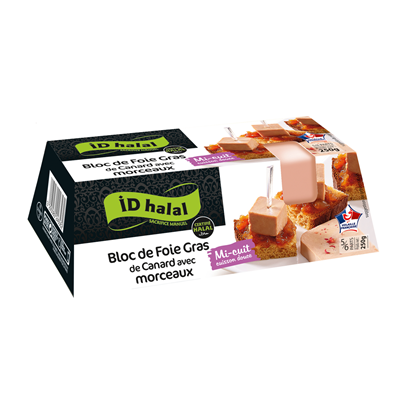 ID Halal Semi-Cooked Foie Gras 250g