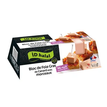 ID Halal Semi Cooked Foie Gras 250g