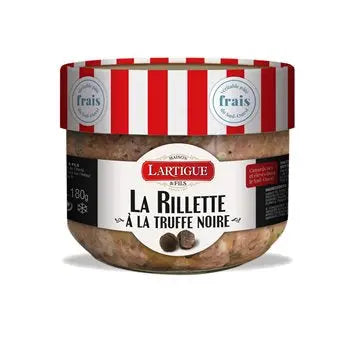 Lartigue et Fils Black Truffle Pork Rillette 180g