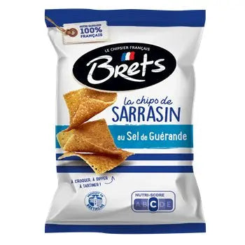 Bret’s Buckwheat Chips with Guérande Sea Salt 120g