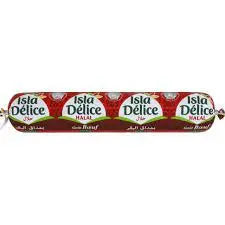 Isla Delice Sausage Poultry Flavour Delice Beef Halal 500g