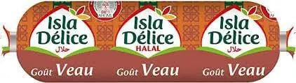 Isla Delice Poultry Sausage Flavour Delice Veal Halal 500g
