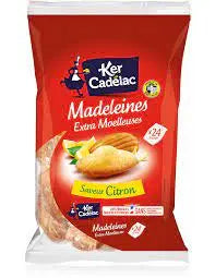 Ker Cadelac Madeleines Lemon 600g