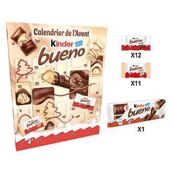 Kinder Bueno Mixed Advent Calendar 167g