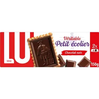LU Petit Ecolier Dark Chocolate Biscuits 150g