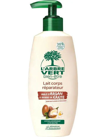 L'Arbre Vert Body Lotion Argan Oil & Shea Butter and Orange Blossom 250ml