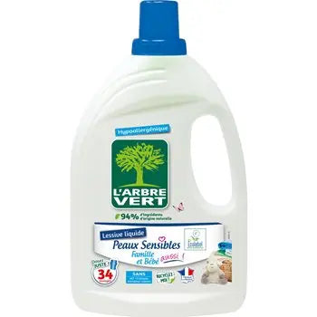 L'Arbre Vert Liquid Laundry Detergent for Sensitive Skin 1.53L