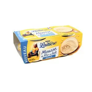 La Laitiere Milk Rice Mousse 4x80g