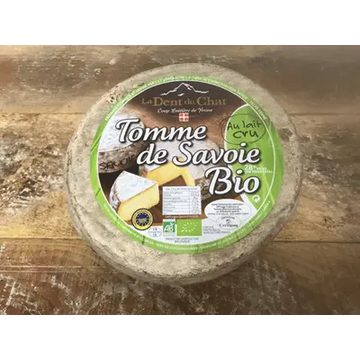 La Dent du Chat Tomme de Savoie Organic PDO 1.7 kg