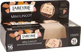 Labeyrie Foie Gras Bloc Mini Lingots 100g