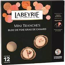 Labeyrie Foie Gras Bloc Mini Tranches 100g