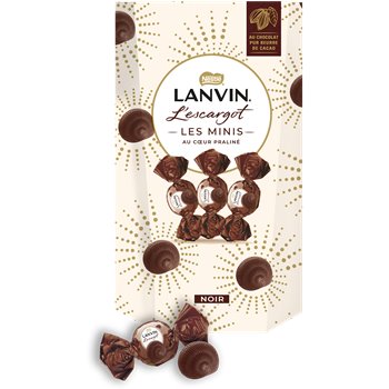 Nestlé lanvin l'escargot chocolat noir mini 140g