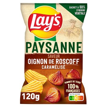 Lay's Country Chips Roscoff Onion Flavour 120g