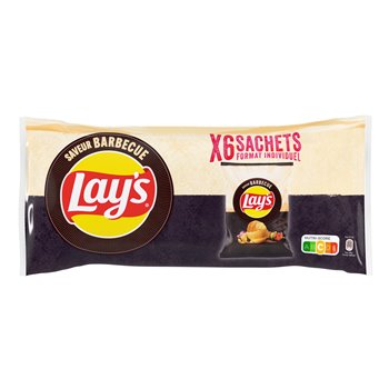 Lays Barbecue Chips (x6) 138g