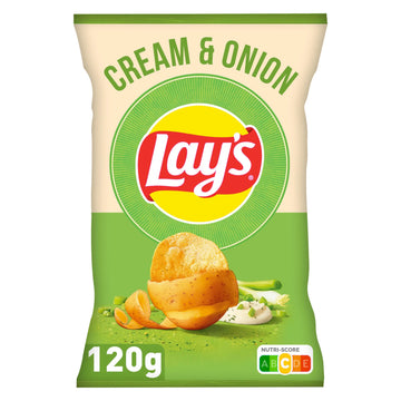 Lays Cream and Onions 120g