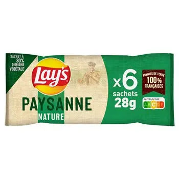 Lays Plain Country Chips 6x28g