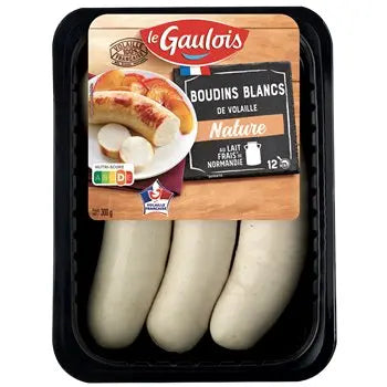 Le Gaulois Poultry White Puddings 300g