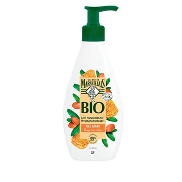 Le Petit Marseillais Organic Nourishing Milk Honey Argan 250ml