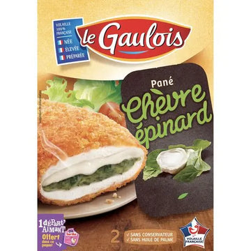 Le Gaulois Kebab Chevre Spinach (x2) 200g