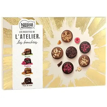 Les Bouchées Les Recettes de L'Atelier Lait et Noir 398G