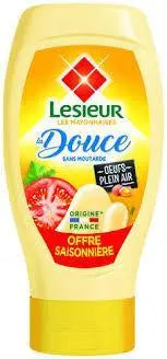 Lesieur Sweet Mustard Free Mayonnaise Squeeze 425 g