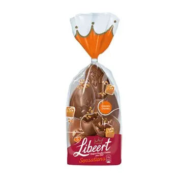 Libeert Milk Chocolate Eggs with Salted Caramel 150g