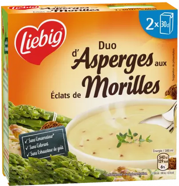 Liebig Asparagus with Morel Mushrooms 2x30cl