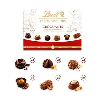 Lindt Connaisseurs Croquants 450g