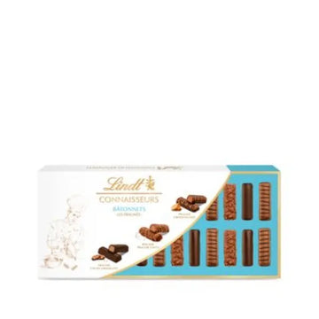 Lindt Connaisseurs Milk and Black Filled Batons 255g