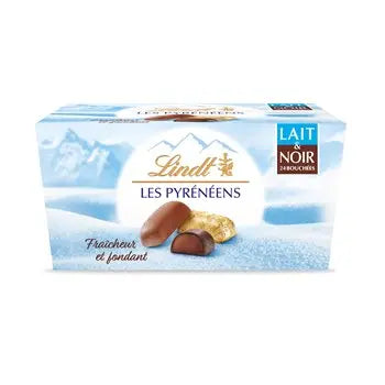 Lindt Les Pyreneens Assortment Milk and Dark Chocolate 175g