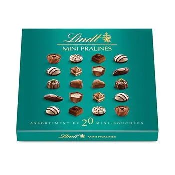 Lindt Mini Pralines Turquoise Box 100g