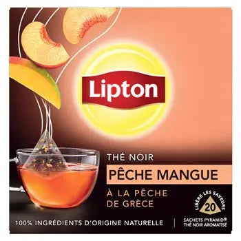 Lipton Peach Mango  Black Tea (x20)34g